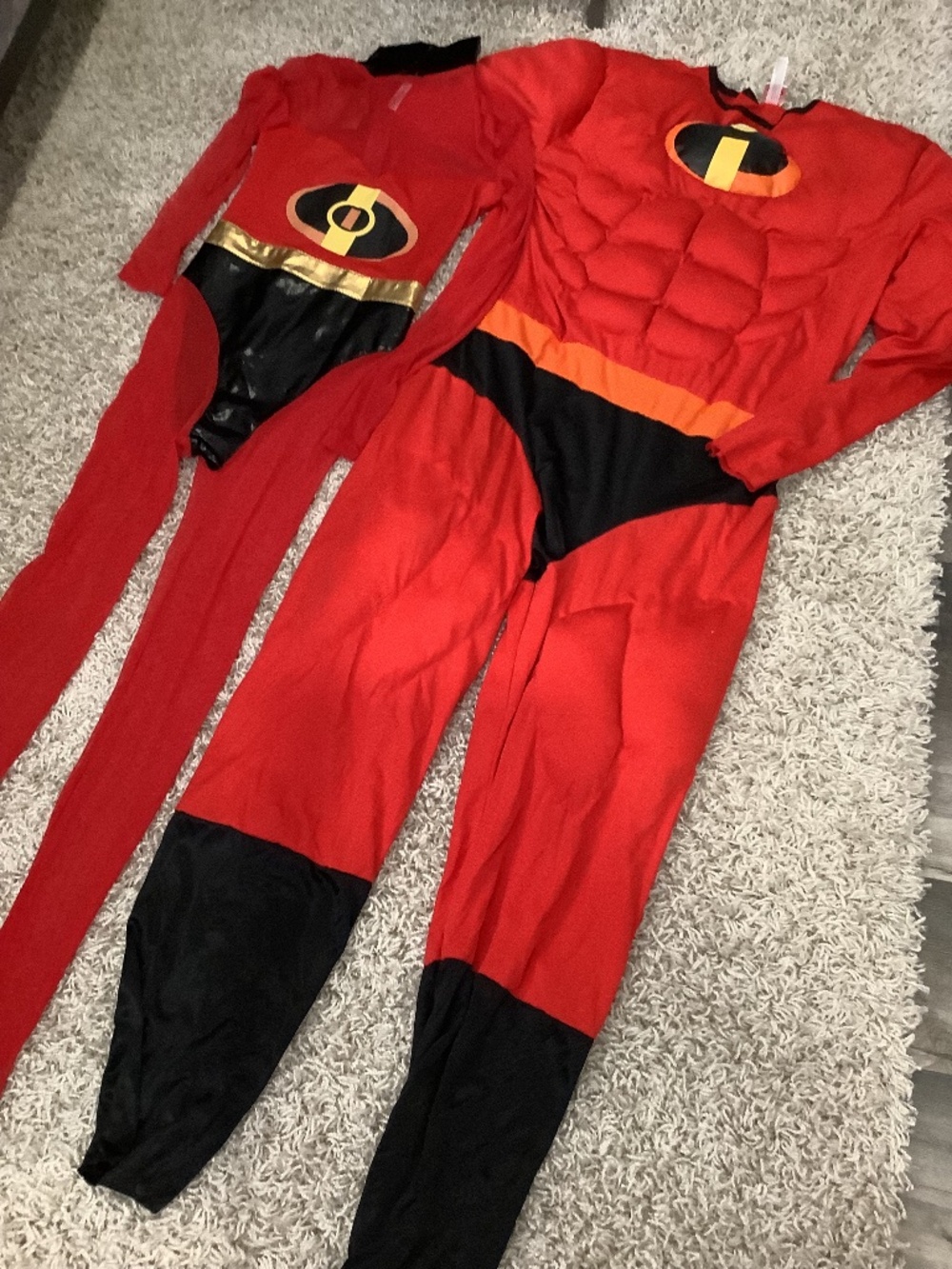 Just in time for Halloween, Mr and Mrs Incredible Costumes